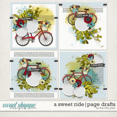 A SWEET RIDE | PAGE DRAFTS by The Nifty Pixel