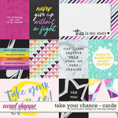 Take your chance - Cards by Joyce Paul Designs & WendyP Designs