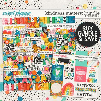 Kindness matters: bundle by Amanda Yi Kindness matters: bundle by Amanda Yi