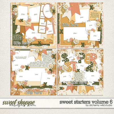 Sweet Starters Volume 6 Layered Templates by Amber
