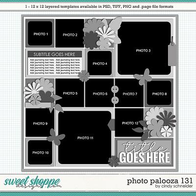 Cindy's Layered Templates - Photo Palooza 131 by Cindy Schneider