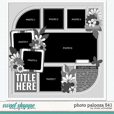Cindy's Layered Templates - Photo Palooza 541 by Cindy Schneider