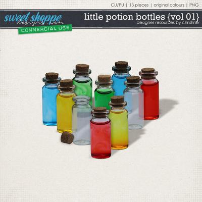 Potion Bottles {Vol 01} by Christine Mortimer