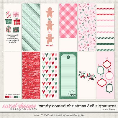 Candy Coated Christmas 3x8 Signatures by Traci Reed