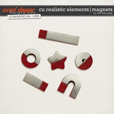 CU REALISTIC ELEMENTS | MAGNETS by The Nifty Pixel