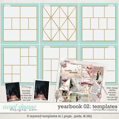 Yearbook Templates 02 by Connection Keeping