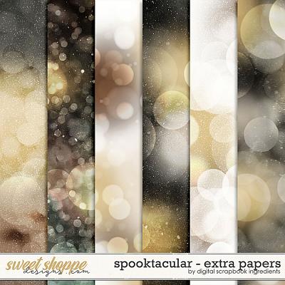 Spooktacular | Extra Papers by Digital Scrapbook Ingredients