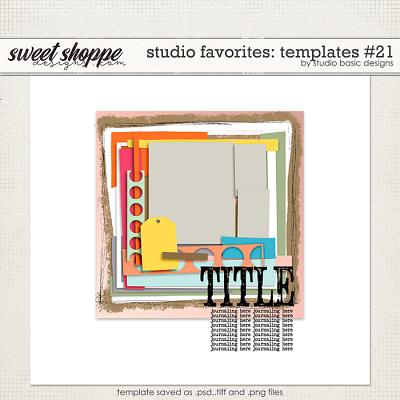 Studio Favorites: Templates #21 by Studio Basic