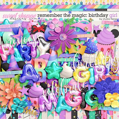Remember the Magic: MAGICAL BIRTHDAY GIRL by Studio Flergs