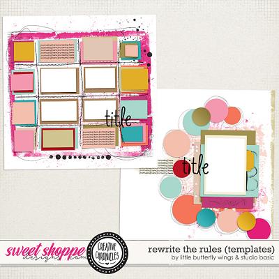 Creative Chronicles:Rewrite The Rules Templates by Little Butterfly Wings & Studio Basic