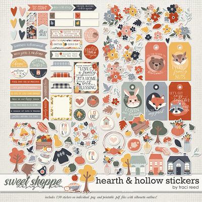 Hearth & Hollow Stickers by Traci Reed