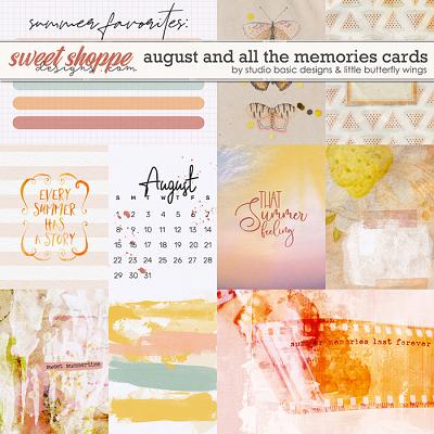 August And All The Memories... Cards by Studio Basic & Little Butterfly Wings