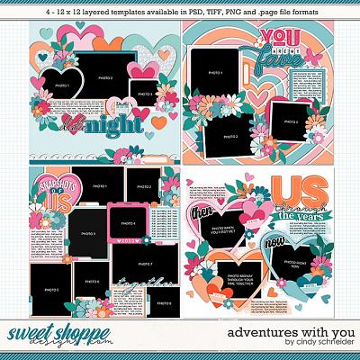 *FREE with your $10 Purchase* Cindy's Layered Templates - Adventures with You by Cindy Schneider