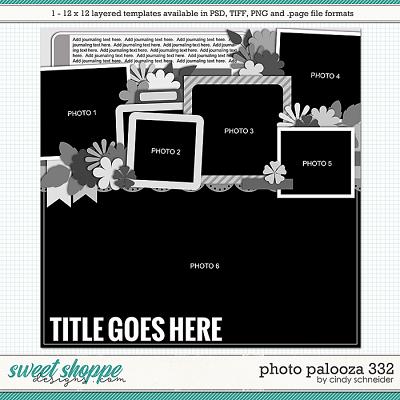 Cindy's Layered Templates - Photo Palooza 332 by Cindy Schneider