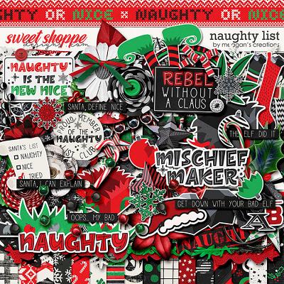 Naughty List by Meagan's Creations