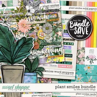 Plant Smiles bundle by Little Butterfly Wings