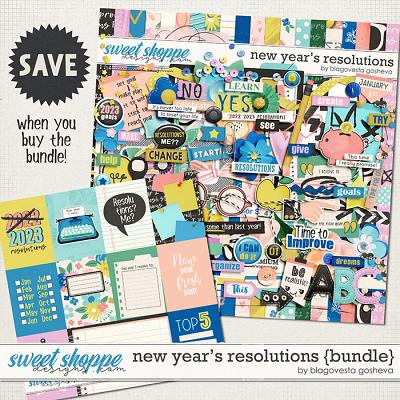 New Year's Resolutions {bundle} by Blagovesta Gosheva