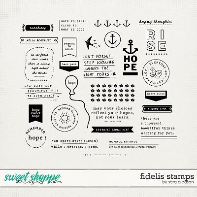 Fidelis Stamps by Sara Gleason
