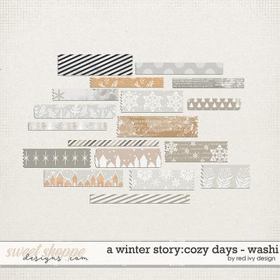 A Winter Story: Cozy Days Washi by Red Ivy Design