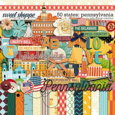 50 States:Pennsylvania by Kelly Bangs Creative