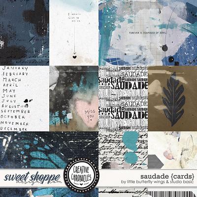 Creative Chronicles: Saudade Cards by Little Butterfly Wings & Studio Basic