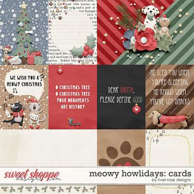 Meowy Howlidays: Cards by River Rose Designs