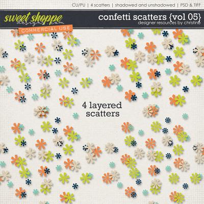 Confetti Scatters {Vol 05} by Christine Mortimer