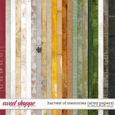 Harvest of memories {artsy papers} by Little Butterfly Wings