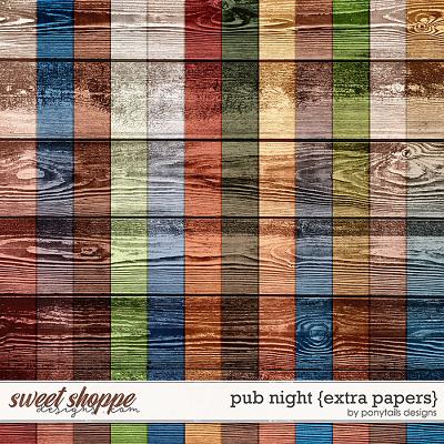 Pub Night Extra Papers by Ponytails
