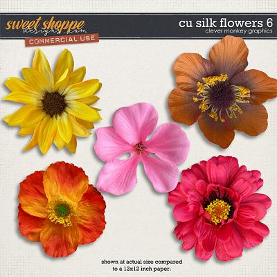 CU Silk Flowers 6 by Clever Monkey Graphics  
