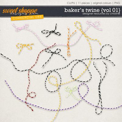 Baker's Twine {Vol 01} by Christine Mortimer