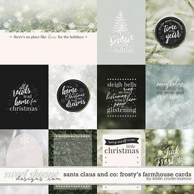 Santa Claus and Co: Frosty's Farmhouse Cards by Kristin Cronin-Barrow