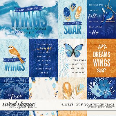 Always: Trust your Wings Cards by Kristin Cronin-Barrow