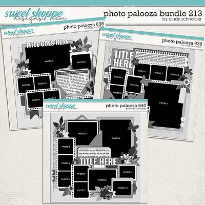 Cindy's Layered Templates - Photo Palooza Bundle 213 by Cindy Schneider