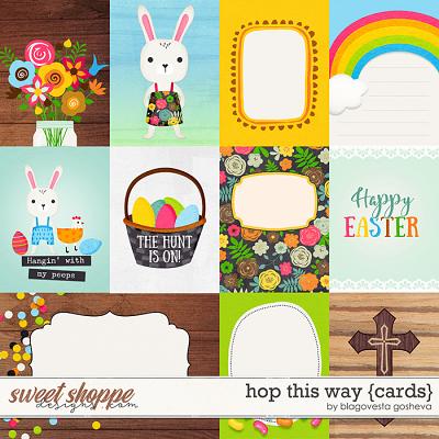 Hop This Way {cards} by Blagovesta Gosheva