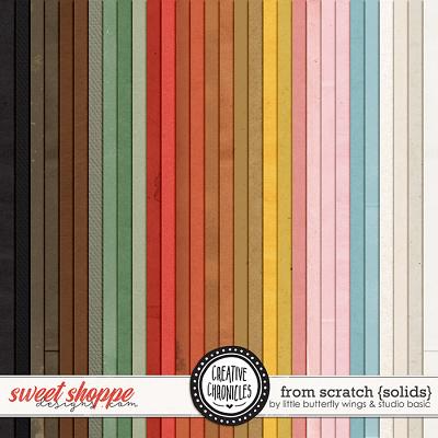Creative Chronicles: From Scratch Solids by Little Butterfly Wings & Studio Basic 