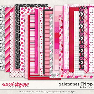 Galentines Traveler's Notebook Papers by Traci Reed