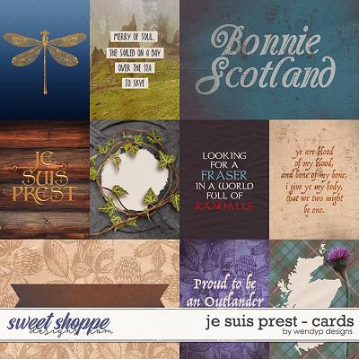 Je Suis Prest - Cards by WendyP Designs