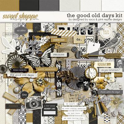 The Good Old Days Kit by Pink Reptile Designs and Designed by Soco