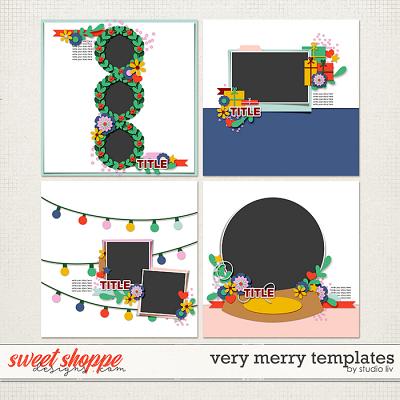 Very Merry Templates by Studio Liv