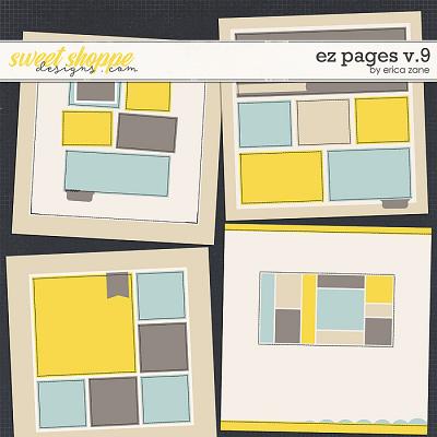 EZ Pages v.9 Templates by Erica Zane