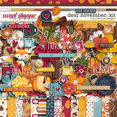 Dear November: Kit by River Rose Designs