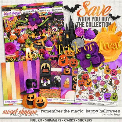 Remember the Magic: HAPPY HALLOWEEN- COLLECTION & *FWP* by Studio Flergs