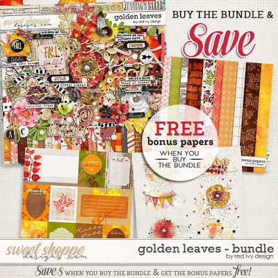 Golden Leaves - Bundle by Red Ivy Design Golden Leaves - Bundle by Red Ivy Design