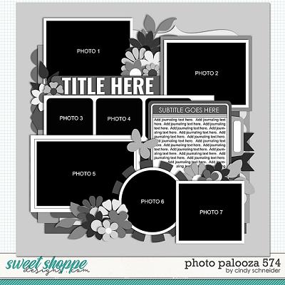 Cindy's Layered Templates - Photo Palooza 574 by Cindy Schneider