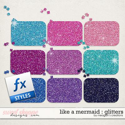 Like a Mermaid : Glitters by Meagan's Creations