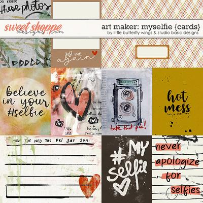 Art Maker: Myselfie {Cards} by Little Butterfly Wings & Studio Basic