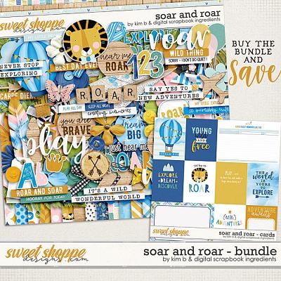 Soar And Roar Bundle by Digital Scrapbook Ingredients & Kim B
