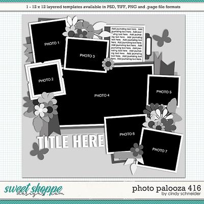 Cindy's Layered Templates - Photo Palooza 416 by Cindy Schneider