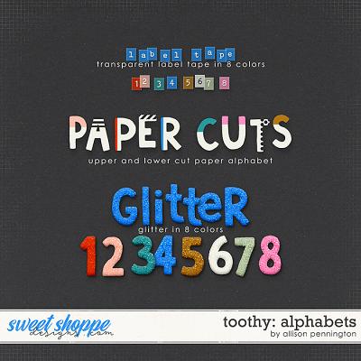 Toothy: Alphabets by Allison Pennington